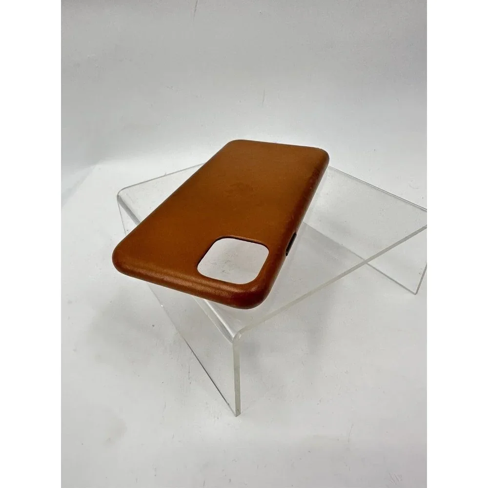 Apple Leather Case for iPhone 11 Pro Max - Saddle Brown (K)